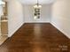 Inviting dining room with hardwood floors and lots of natural light at 6606 Antrim Ct, Charlotte, NC 28217