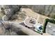 Aerial view of a well-maintained playground with walking paths, seating, and play structures at 815 Oak Embers Se Dr, Concord, NC 28025