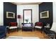 Stylish living room design with decorative furnishings and a cozy atmosphere at 1001 Parkwood Ave, Charlotte, NC 28205