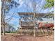 Back of the townhome with decks visible from the 2nd and 3rd levels at 1037 Pierre Dr, Charlotte, NC 28205