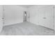 Bedroom with a large closet and bright white walls at 136 Glenn Dr, Mooresville, NC 28115