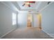 Spacious main bedroom with tray ceilings at 2007 Wexford Way, Statesville, NC 28625