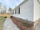 A nice deck has been added to the home which features vinyl siding at 288 John L Hudson Sr Rd, Lancaster, SC 29720