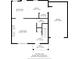 Detailed floor plan of the first floor showcasing room dimensions and layout at 303 Cupped Oak Ct, Charlotte, NC 28213
