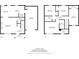 Detailed floor plan of the home showcasing room dimensions and layout of the first and second floors at 303 Cupped Oak Ct, Charlotte, NC 28213