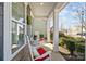 Cozy porch with rocking chairs and lovely outdoor space at 305 Kentmere Ln, Clover, SC 29710