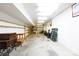 Wide unfinished basement features white paint, bare shelves, and concrete floors at 3199 Harmony Rd, Catawba, SC 29704