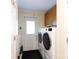 Laundry room with a washer and dryer and plenty of room for laundry tasks at 3199 Harmony Rd, Catawba, SC 29704