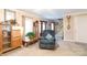 Cozy living room featuring wood accents, staircase, and natural light at 3199 Harmony Rd, Catawba, SC 29704