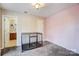 Neutral bedroom with an ensuite bathroom and large closet at 4427 Brandie Glen Rd, Charlotte, NC 28269