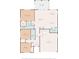 Detailed floor plan showcasing the layout of the house at 5101 Thornhill Dr, Gastonia, NC 28052