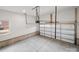 Clean, bright garage with high ceilings and ample storage at 5101 Thornhill Dr, Gastonia, NC 28052