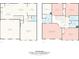 Detailed floor plan showcasing the layout of this home's first and second floor at 5405 Austin Rd, Monroe, NC 28112