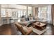 Inviting living room with ample seating, hardwood floors, and an open layout at 875 Stratford Run Dr, Fort Mill, SC 29708