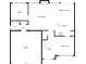 Layout of a floor plan featuring a kitchen, living room, garage, dining room, and breakfast nook at 9139 Hearst Ct, Charlotte, NC 28269