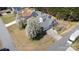 Aerial view of the home showcasing the beautiful, tree-lined neighborhood at 919 42Nd Avenue Ne Ln, Hickory, NC 28601