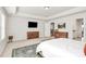 Primary bedroom showcasing trey ceilings, hard surface floors, and decorative furnishing at 2408 Napa Ter, Clover, SC 29710