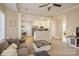 Open-concept living area with a seamless flow to the modern kitchen, perfect for entertaining guests at 6816 Charter Hills Rd, Charlotte, NC 28277