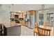 Well-equipped kitchen with stainless steel appliances and wood cabinets at 117 Maple Hill Rd, Monroe, NC 28110