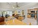 Open kitchen and living area with natural light and modern appliances at 117 Maple Hill Rd, Monroe, NC 28110