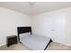 Cozy bedroom featuring a neutral color palette and built in closet at 1953 Boulder Ct, Gastonia, NC 28054