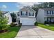 Charming two-story home with a well-manicured lawn, a two-car garage, and beautiful curb appeal at 1953 Boulder Ct, Gastonia, NC 28054