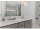 Bright bathroom features double sinks, quartz countertops, and modern fixtures at 2004 Crooked Oak Ln, York, SC 29745