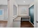 Office area with built-in desk, granite countertops, and natural lighting at 3439 Duchess Ave, Fort Mill, SC 29707