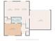 Main floor plan with living room, dining area, kitchen, bedroom, two bathrooms, W.I.C., foyer, room and garage at 508 Summerfield Pl, Belmont, NC 28012