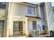 Backyard featuring siding, a sliding glass door, and concrete at 6210 Windsor Gate Ln, Charlotte, NC 28215