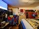 Bedroom featuring an array of items and bedding, presenting a lived-in feel at 701 N Scruggs St, Gastonia, NC 28052