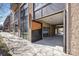 Building entrance featuring detailed directory and large windows, with a covered access at 715 N Church St, Charlotte, NC 28202