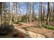 Large wooded lot with mature trees and walking paths. A tranquil escape at 810 Bridgewood Dr, Rock Hill, SC 29732