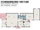 First floor plan showcasing layout and dimensions at 810 Bridgewood Dr, Rock Hill, SC 29732