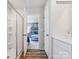 Bathroom shows shower with a bedroom view at 1199 Blackburn Cir, Edgemoor, SC 29712