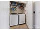 Functional laundry room with a washer and dryer at 12028 Regal Lily Ln, Huntersville, NC 28078