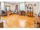 Spacious bedroom featuring hardwood floors, vintage decor and plenty of natural light at 1359 Carmen Ln, Gastonia, NC 28054