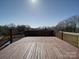 Spacious deck with railings and stairs, perfect for outdoor entertaining at 257 Hickory Hill Ln, Stanley, NC 28164