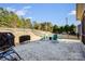 Outdoor patio featuring a built-in grill, outdoor seating, and a fire pit, perfect for entertaining guests at 427 Kentmere Ln, Lake Wylie, SC 29710