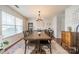 Formal dining room with large windows that provide lots of natural light at 5306 Graypark Dr, Charlotte, NC 28269