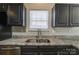 Kitchen features granite countertops, modern appliances, and black cabinets at 8247 Pozzi Rd, Charlotte, NC 28216