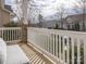 Comfortable seating on the front porch, offering a view of the neighborhood at 12432 Bradford Park Dr, Davidson, NC 28036