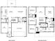 Detailed floor plan showcasing the layout of the home's first and second floors at 146 Aberdeen Dr, Salisbury, NC 28144