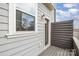 Deck with gray wood and modern privacy screen offering space for outdoor relaxation at 2021 Summey Ave, Charlotte, NC 28205