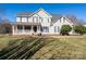 Charming two-story home with a welcoming front porch and well-manicured lawn at 280 Bonaventure Dr, Salisbury, NC 28147