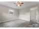 Bedroom featuring wood-look floors and an attached bathroom with a walk in shower at 2909 Glendale Ave, Kannapolis, NC 28081