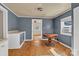 Comfortable dining area with wood floors and view to living room at 133 Sutton S Rd, Fort Mill, SC 29708