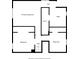 Upstairs floor plan featuring primary bedroom, WIC, and bathroom at 1740 Young Dr, Conover, NC 28613