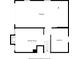 A detailed floor plan of the lower level of the house, showing the garage, Gathering room, and laundry room at 1740 Young Dr, Conover, NC 28613