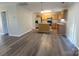 Spacious kitchen and dining area with modern appliances and laminate flooring at 2108 Cranberry Woods Ct, Charlotte, NC 28208